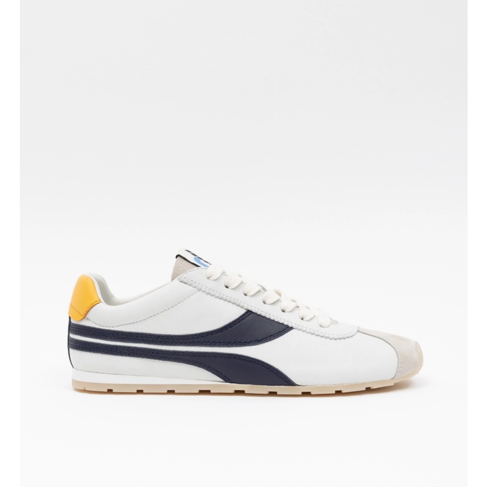 Oncept Essex Stylish White and Navy Women's Sneakers